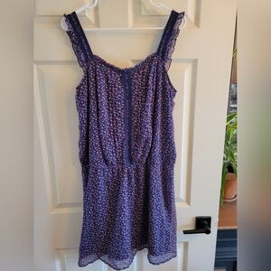 Old navy ruffle tank dress